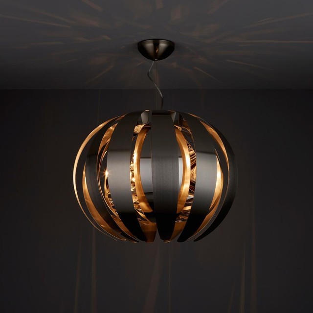 B Q Colours Acrux Brushed Chrome Effect Pendant Ceiling Light Lamp Acrux Brushed Chrome Effect Premium Hanging Ceiling Light Kitchen Bedroom Dinin