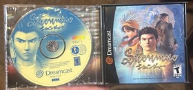 SHENMUE 100% Complete All Discs RARE (Sega Dreamcast 2000)