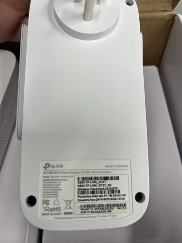 TP-Link Model TL-WPA8630 & TL-PA8010 WLAN Range Extender YB - Bild 4 von 6