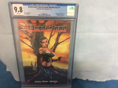 ZENESCOPE GRIMM FAIRY TALES PRESENTS ''WONDERLAND'' #1 Ale Garza Cover D CGC 9.8