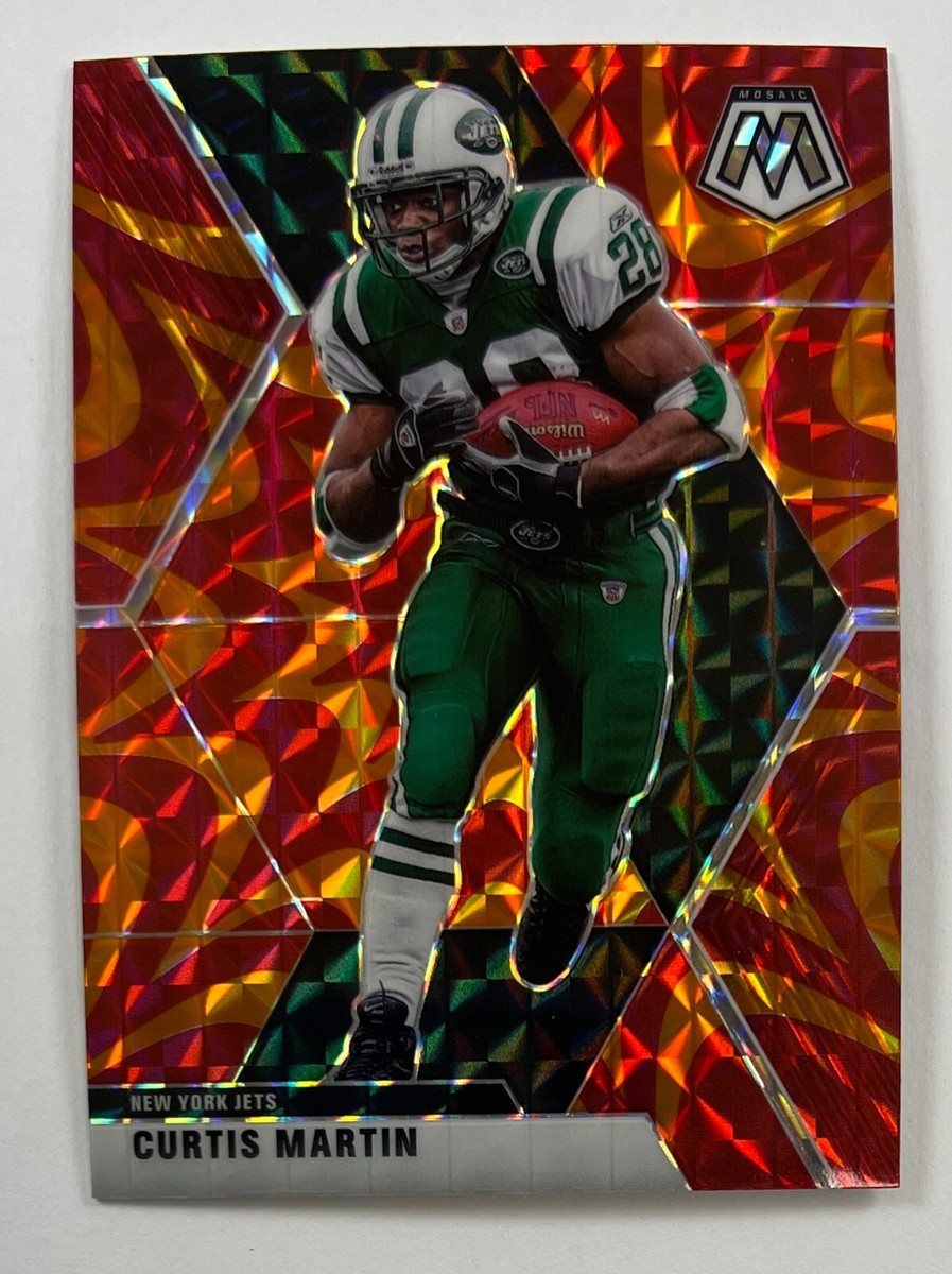 ランニングマン！キャンバスアート 2021 Panini Mosaic #159 Curtis Martin Orange Card MAR6 | eBay