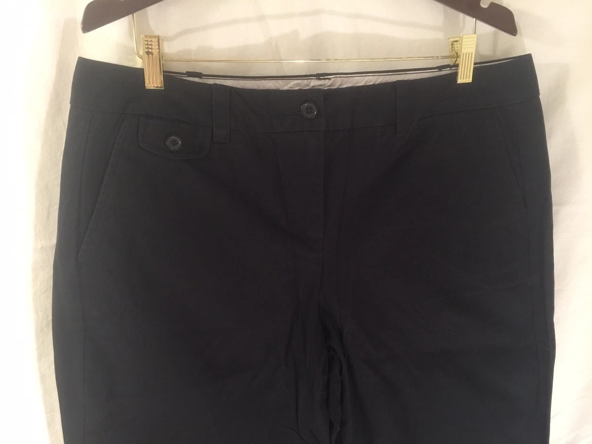 Womens black chinos sales