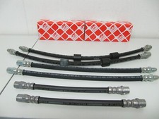 4x Febi Bremsschlauch MERCEDES 190 W201 Satz für vorne und hinten