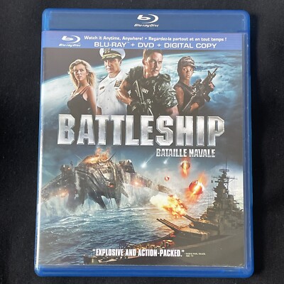 Battleship (Blu-ray/DVD, 2012, 2-Disc Set) Blu Ray Disc Only