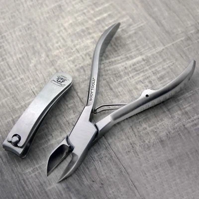 HARYALI LONDON Podiatrists Nail Nippers For Toe Nail+Nail Clippers For Finger Nail.Unisex