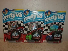 Lot of (3) Entyva Moto Deluxe Motorcycle Launcher Toys - New