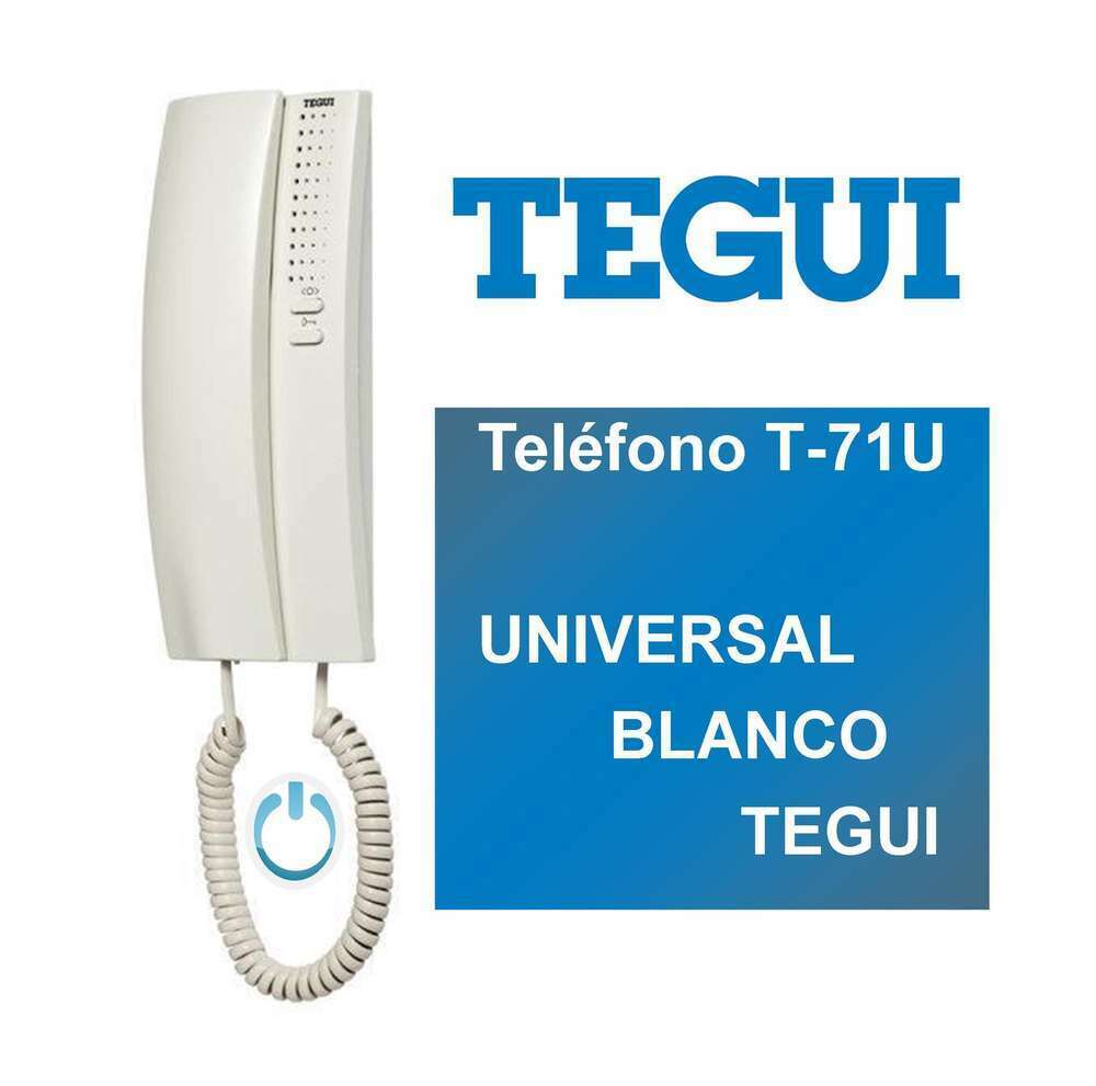 Telefono tegui, portero comunidad TEGUI universal serie 7