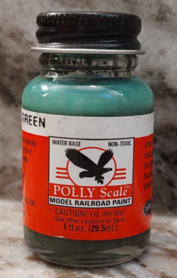 FLOQUIL POLLY SCALE RAILROAD COLORS MODEL PAINT - 1oz 1 oz - PULLMAN GREEN