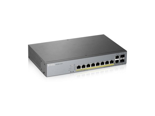 ZyXEL 8-port GbE Smart Managed PoE Switch with GbE Uplink - Picture 4 of 9