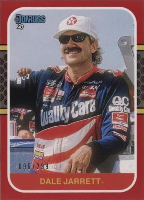 Casquette NASCAR Daytona 500 1996 – Dale Jarrett, Réglable, Style Rétro