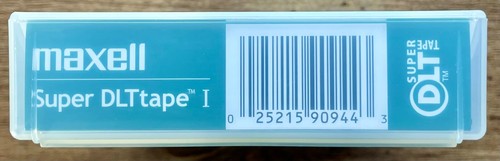 Maxell Super DLT Tape I - 160 GB 1/2" Data Tape Cartridge - NEW - Photo 3/4