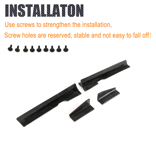 Carbon Seitenschweller Seite Splitter Spoiler für Audi TTRS/ TTS/ TT Sline 15-18 - Picture 9 of 10
