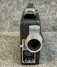 Vintage Cine Kodak 16mm Movie Camera Magazine  25 millimeter Ektar Lens Decor