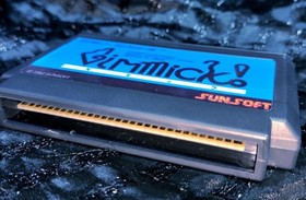 gimmick! Gimmick! Famicom overseas version cassette