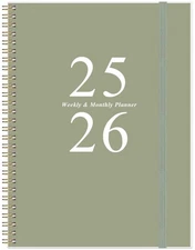 2025-2026 Planner - Weekly & Monthly Planner Spiral Bound from July 2025 - Ju...