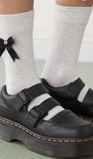 Dr Marten Buzz Mary Jane Retro Strap Black Leather  Shoes UK 6 EU 39