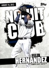 2022 Topps #NHC-10 Felix Hernandez No-Hit Club