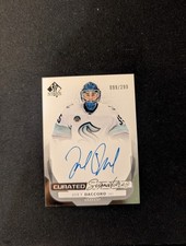 2024-25 Upper Deck SP Authentic Curated Signatures Joey Daccord /299