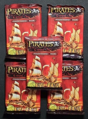 2008 Pirates Rise of the Fiends - 5 Booster Packs