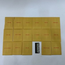 Tarjetas completas de juego de mesa de baloncesto profesional APBA tarjetas de jugador de la temporada 1972-1973 de la NBA