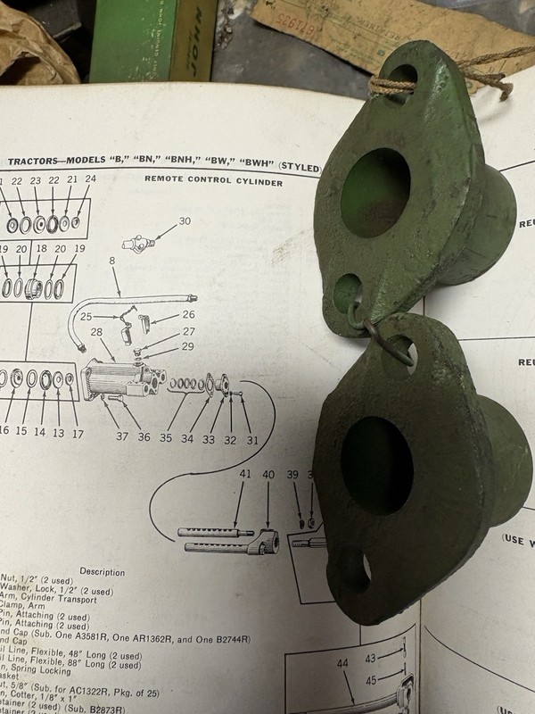Vintage John Deere B2 Seal Retainers B2170R