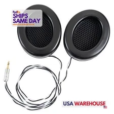 Zamp KITEAR003COMEL, One Black Plastic Ear Cup W/ Elite Stereo Speakers 3.5Mm Pl