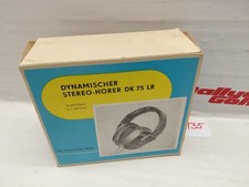 DDR RFT KOPFHÖRER DK 75 LR VEB FUNKTECHNIK LEIPZIG GLAKOPF GDR RAR OSTALGIE