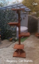 Hand Made Wooden Cat Tower Stand Cat Climbing Frames for indoor or outdoor use