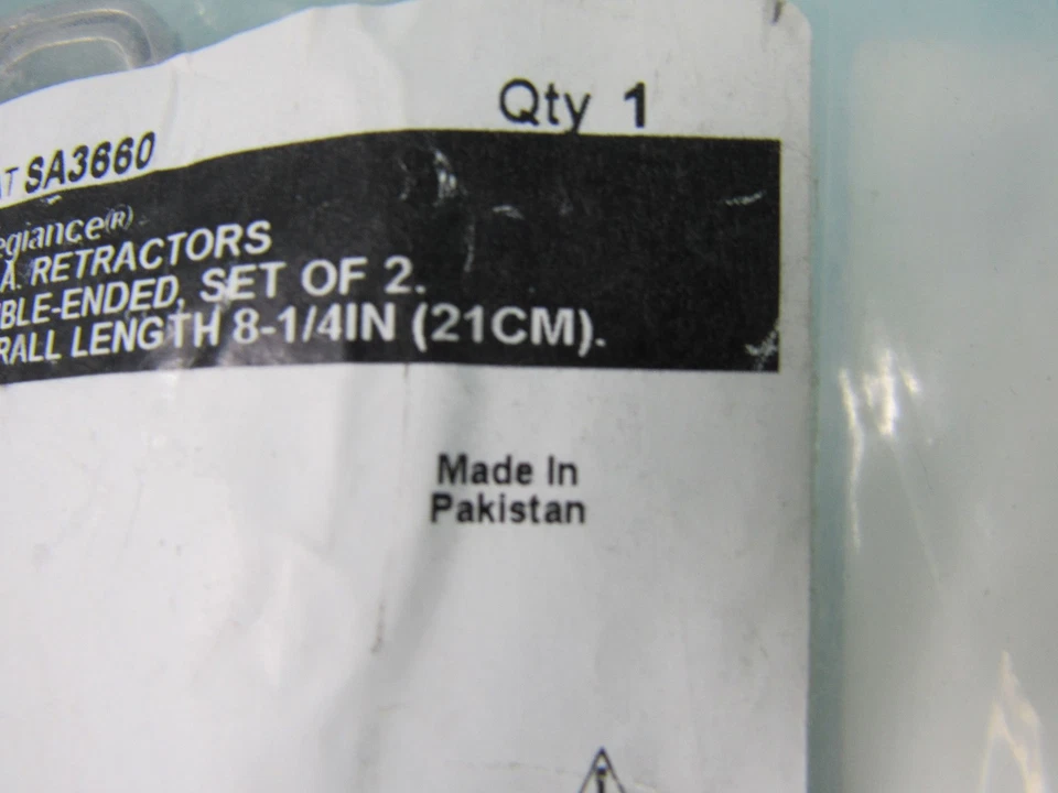 Lote de 3 Pares (6) Allegiance SA3660 U.S.A. Army Retractor Doble Extremo 8-1/4" Foto 3 de 4