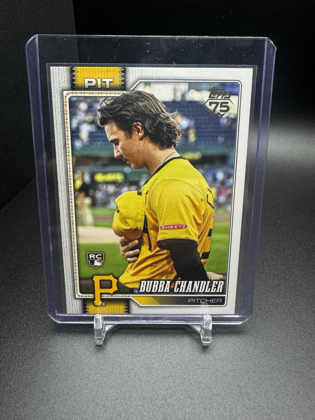 Topps 2026 Series 1 Golden Mirror Image Variation Bubba Chandler Rookie #283