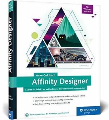 Affinity Designer: Schritt für Schritt zu Vektorkunst, Buch Rheinwerk Design