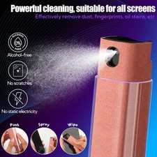15 Pack - Portable Screen Cleaner refillable mist spray. Microfiber case 10ml