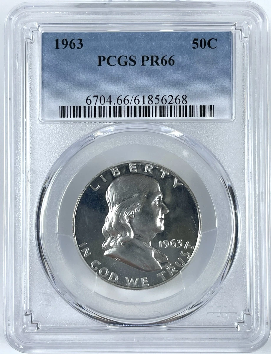 1963 Proof Franklin Half Dollars for sale | eBay