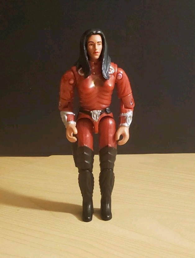 2005 GI Joe COBRA RED CRIMSON BARONESS V8 Imperial Procession