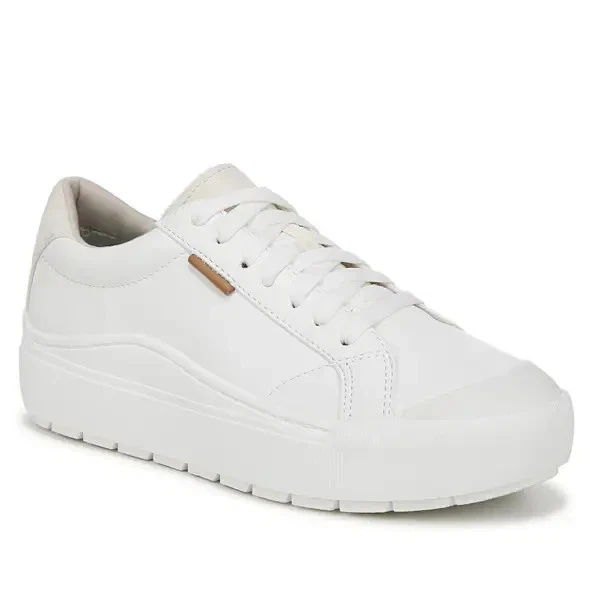 Dr. Scholls 女式 Time Off Platform 运动鞋(白色)7 码 — 第 3/4 张图片