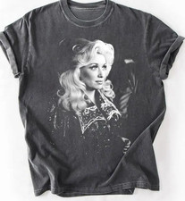 Dolly Parton Vintage Country Music Concert Charcoal Graphic T-Shirt