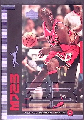 1998-99 Upper Deck #M19 Michael Jordan MJ23 HOF Chicago Bulls Basketball NBA