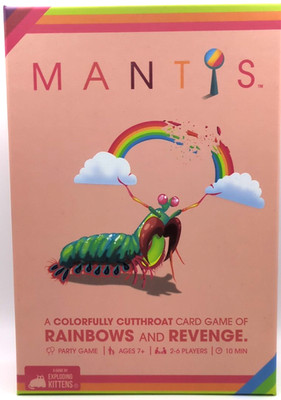 Mantis Card Game Complete Opened Unplayed Condition Party Strategy Game