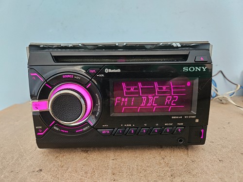 SONY WX-GT90BT DOUBLE DIN BLUETOOTH CAR RADIO STEREO USB CD PLAYER HEAD UNIT