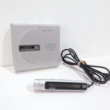 Sony MD Walkman MZ-E35 Portable MD Player with Remote - Tested, Used