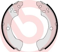 Brembo S 56 534 Bremsbacken Satz Handbremsbacken Hinten Passend FüR Nissan