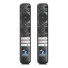 2 Pack Replacement Only for TCL Google TV Remote Rc813 Compatible with TCL QM8