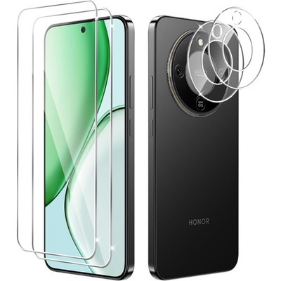 Schutzfolie für Honor Magic 8 Lite 5G, 2 Stück Displayschutz, 9H Härte, HD Klar