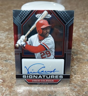 2023 Panini Prizm - Signatures Vince Coleman #SIG-VC (AU) for sale