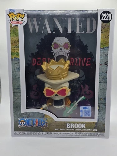 Funko Pop! One Piece Wanted Poster Brook #2220 Target Limited - SHIPS NOW