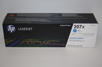 Original Hp 207X Toner Kartusche CYAN- W2211X - Laserjet Pro M255 Mfp M282 - Neu