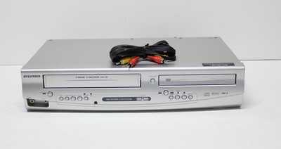 Sylvania DVC845E DVD VCR Combo Recorder Player Tested Working Serviced