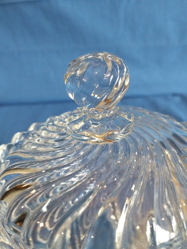 Vintage Baccarat Crystal Bamboo Candy Holder - Picture 15 of 24