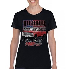 1971 Ford F250 Highboy T-Shirt Classic American Pickup Truck 4x4 Women's Tee