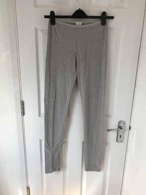 La Perla Studio graue Leggings dehnbar leicht Gr. L passt UK 14 16